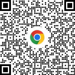 Koda QR za prenos brskalnika Chrome v mobilnih napravah