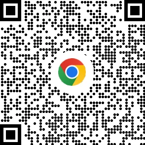 Koda QR za prenos brskalnika Chrome v mobilnih napravah